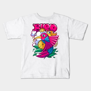 Tropical bird Kids T-Shirt